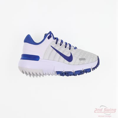 New Womens Golf Shoe Nike Free Golf NN 13.5 White/Blue MSRP $135 FN0332 400