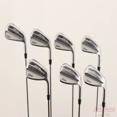 Titleist 2021 T100 Iron Set 4-PW True Temper AMT Tour White Steel Stiff Right Handed +1/4"