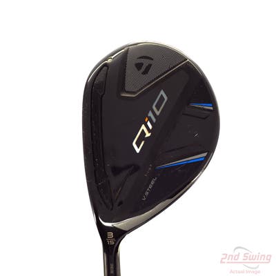 TaylorMade Qi10 Fairway Wood 3 Wood 3W 15° Fujikura Ventus TR Blue 6 Graphite Regular Left Handed 43.5in