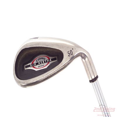 Callaway 2002 Big Bertha Wedge Gap GW 50° Callaway Big Bertha Steel Steel Regular Right Handed 35.5in