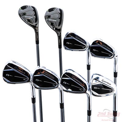 Mint TaylorMade Qi HL Iron Set 4H 5H 6-PW GW Fujikura Speeder NX TCS 50 Graphite Regular Right Handed STD