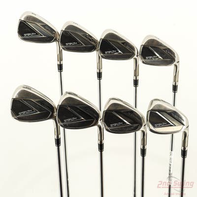 TaylorMade Stealth Iron Set 4-PW AW FST KBS MAX 85 MT Steel Stiff Right Handed -1/4"