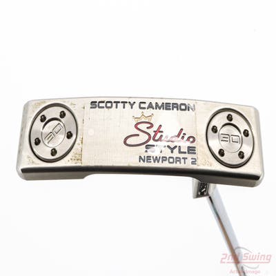 Mint Titleist Scotty Cameron 2025 Studio Style Newport 2 Putter Steel Right Handed 34.0in