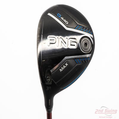 Ping G440 MAX Fairway Wood 3 Wood 3W 15° Fujikura Ventus Velocore+ Red 7 Graphite X-Stiff Left Handed 42.75in