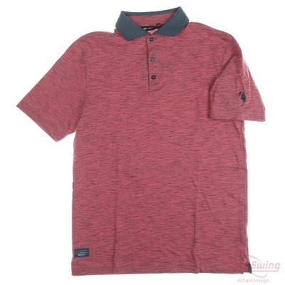 New Mens Travis Mathew Polo Small S Pink MSRP $70