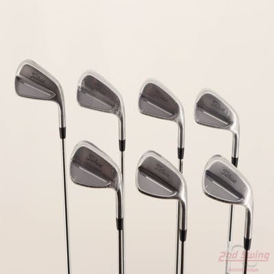 Mint Titleist 2025 T100 Iron Set 4-PW True Temper Dynamic Gold X100 Steel X-Stiff Right Handed +1/4"