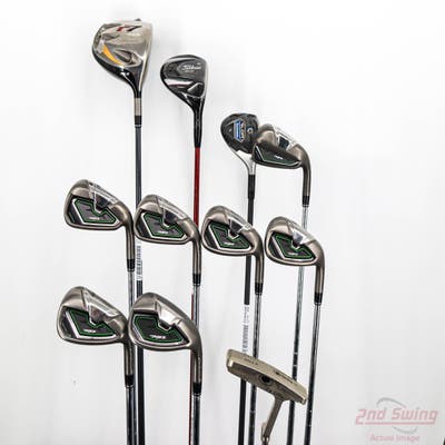 TaylorMade Performance Complete Golf Club Set Steel Stiff Right Handed