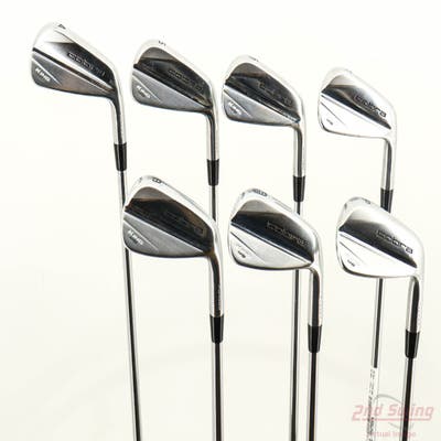 Cobra 2023 KING Forged MB Iron Set 4-PW Project X LZ 6.5 Steel X-Stiff Right Handed STD