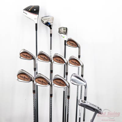 TaylorMade Performance Complete Golf Club Set Steel Stiff Right Handed
