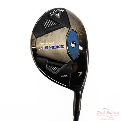 Mint Callaway Paradym Ai Smoke Max Fairway Wood 7 Wood 7W 21° Mitsubishi Tensei CR Blue 60 Graphite Regular Right Handed 42.25in