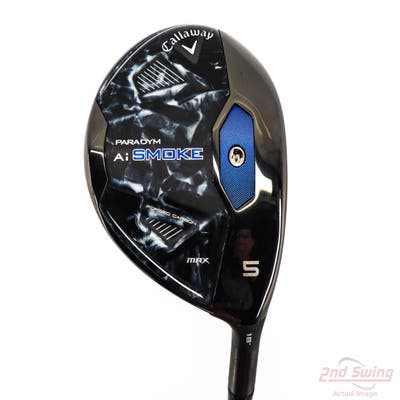 Mint Callaway Paradym Ai Smoke Max Fairway Wood 5 Wood 5W 18° Mitsubishi Tensei CR Blue 60 Graphite Regular Right Handed 42.75in