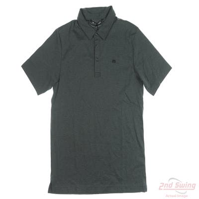 New Mens Travis Mathew Polo Small S Gray MSRP $100 1MQ046