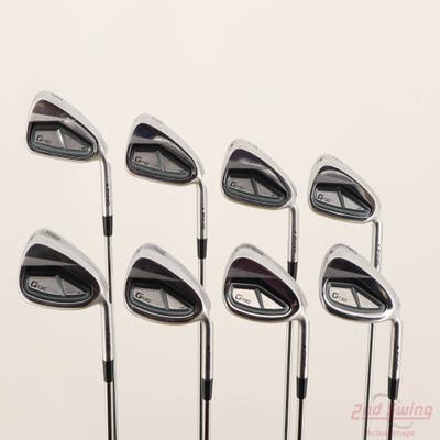 Ping G730 Iron Set 5-PW AW GW True Temper Dynamic Gold Mid 100 R300 Steel Regular Right Handed Black Dot +1/4"