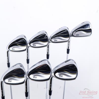 Ping G LE 3 Iron Set 6-PW GW SW ULT 250 Lite Graphite Ladies Left Handed Black Dot +1/4"