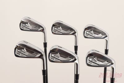 Mint Srixon ZX5 MK II Iron Set 4-9 Iron FST KBS TGI 90 Graphite Stiff+ Right Handed +1/2"