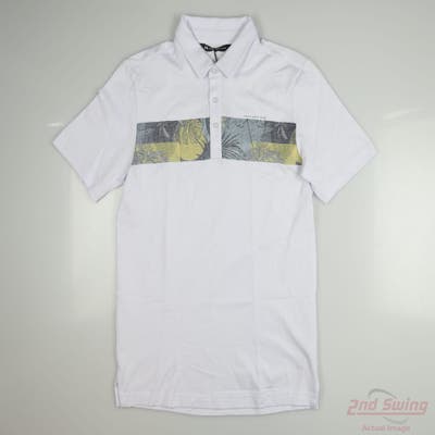 New Mens Travis Mathew Polo Small S Multi MSRP $100 1MAB049