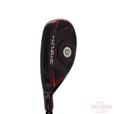 TaylorMade Stealth 2 Plus Rescue Hybrid 3 Hybrid 19.5° FST KBS Hybrid 80 Graphite Stiff Left Handed 39.5in