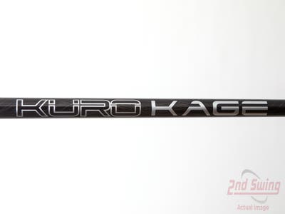 Used W/ Titleist Adapter Mitsubishi Rayon Kuro Kage Black 60g Hybrid Shaft Senior 38.25in