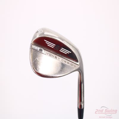 Titleist Vokey SM8 Brushed Steel Wedge Lob LW 60° 12 Deg Bounce D Grind True Temper Dynamic Gold S200 Steel Wedge Flex Right Handed 35.0in