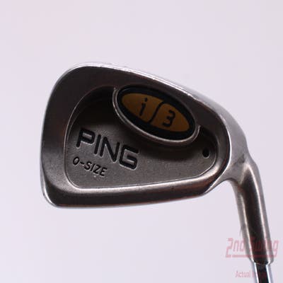 Ping i3 Oversize Single Iron 6 Iron Ping JZ Steel Stiff Right Handed Black Dot 37.5in