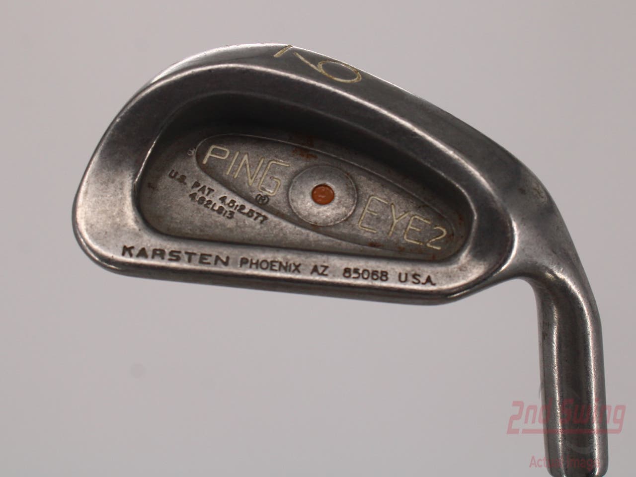 Ping Eye 2 Single Iron 9 Iron Ping ZZ Lite Steel Regular Right Handed Orange Dot 35.5in