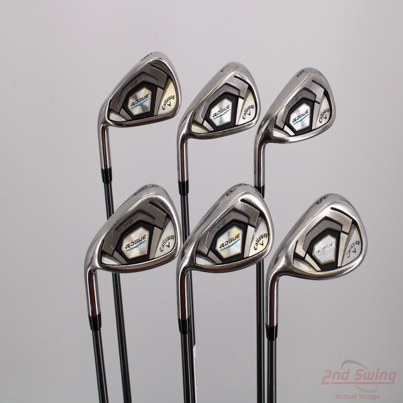 Callaway Rogue Iron Set 6PW SW Aldila Synergy Blue 60 Graphite Regular