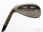 Titleist Vokey SM8 Brushed Steel Wedge Lob LW 58° 14 Deg Bounce K Grind True Temper Dynamic Gold S200 Steel Wedge Flex Left Handed 35.25in