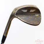 Titleist Vokey SM8 Brushed Steel Wedge Lob LW 58° 14 Deg Bounce K Grind True Temper Dynamic Gold S200 Steel Wedge Flex Left Handed 35.25in
