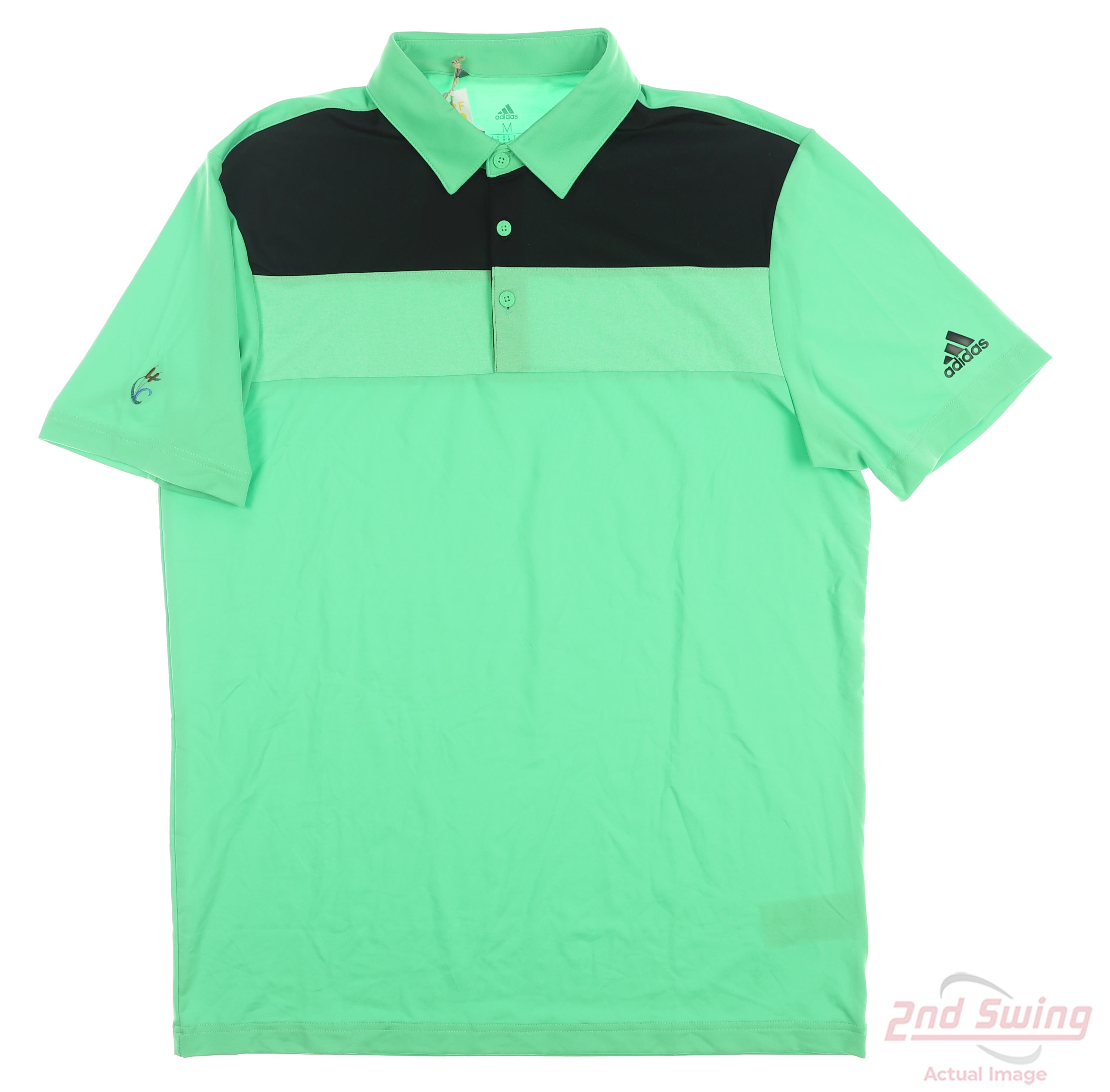 Adidas All Mens Short Sleeve Golf Shirts (D22222177602) 2nd Swing Golf