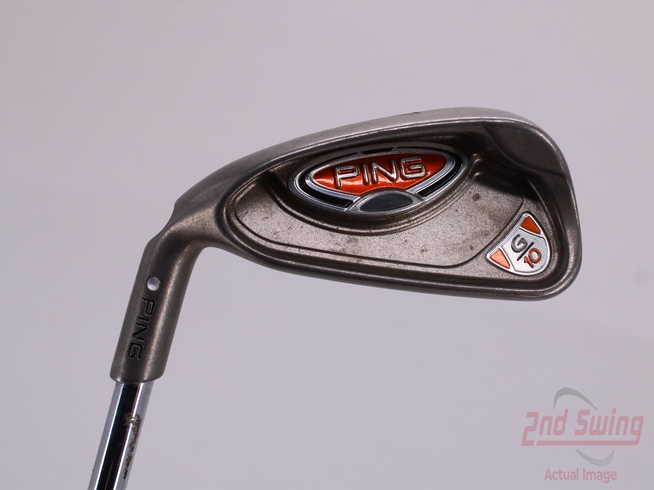 Ping G10 Single Iron 4 Iron Ping AWT Steel Regular Left Handed Silver Dot 38.5in