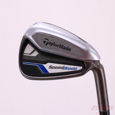 TaylorMade Speedblade Single Iron 6 Iron Stock Graphite Shaft Graphite Senior Right Handed 38.25in