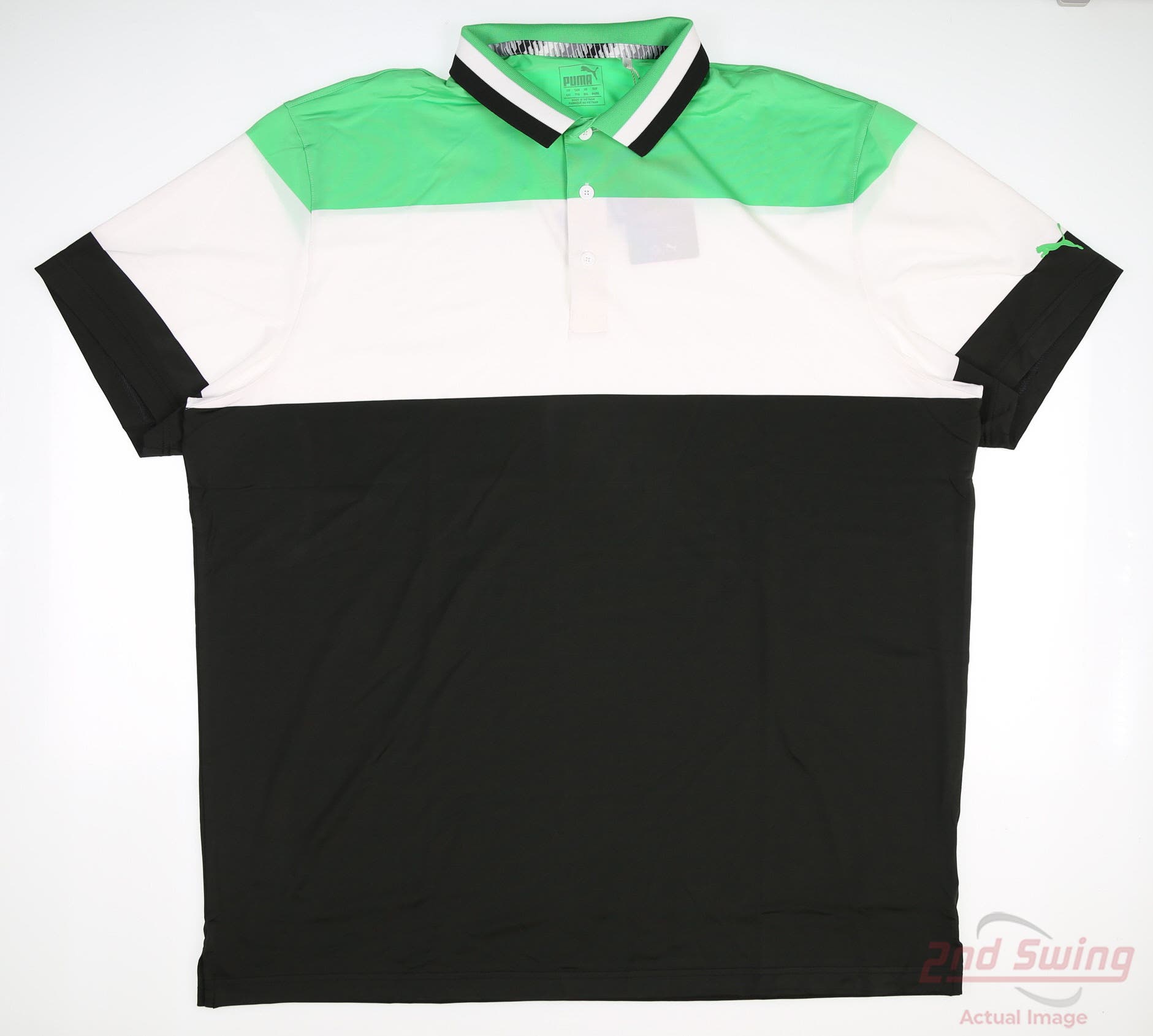 New Mens Puma Golf Polo XXLarge XXL Multi MSRP 70 577892 05 2nd