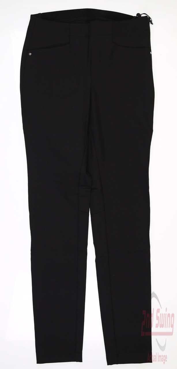 New Womens Ralph Lauren RLX Golf Pants 0 Black MSRP $168