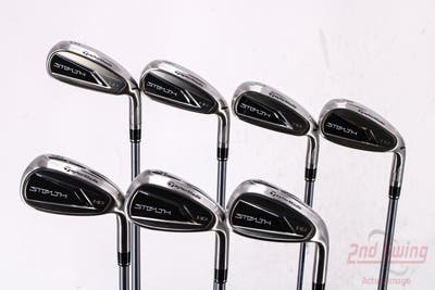 Mint TaylorMade Stealth HD Iron Set 5-GW Fujikura NX Red/Silver 50 Graphite Senior Right Handed 38.5in