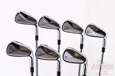 Mint TaylorMade 2023 P7MC Iron Set 4-PW FST KBS Tour Steel Stiff Right Handed 38.0in
