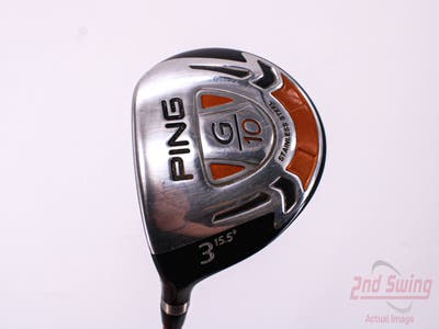 Ping G10 Fairway Wood 3 Wood 3W 15.5° Ping TFC 129F Graphite Regular Left Handed 42.0in