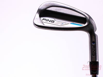 Ping 2015 i Single Iron 9 Iron Ping CFS Distance Steel Regular Right Handed Blue Dot 36.5in