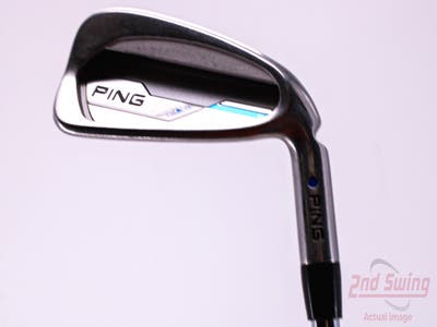 Ping 2015 i Single Iron 6 Iron Ping CFS Distance Steel Regular Right Handed Blue Dot 38.25in