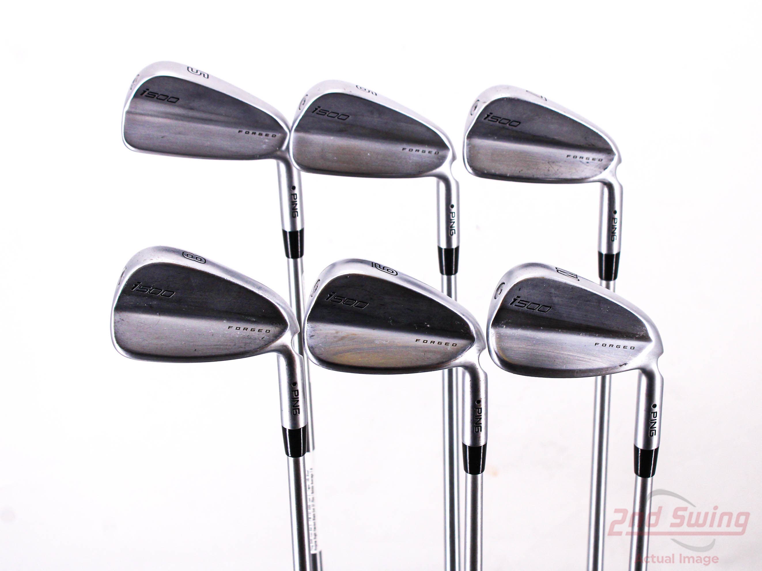 Ping i500 Iron Set 5-PW FST KBS Tour C-Taper 105 Steel Regular Right Handed Black Dot 37.75in
