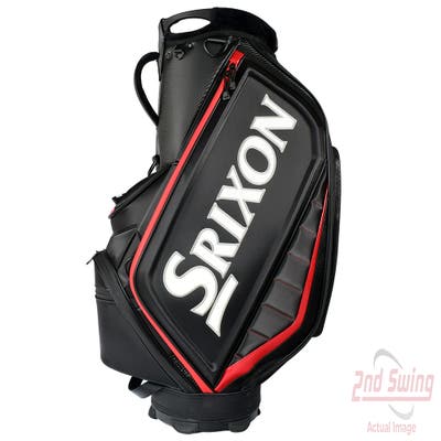 New 10.0 Srixon Black/Red/White Staff Bag 5 Way