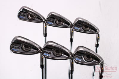 Ping 2016 G Iron Set 5-PW AWT 2.0 Steel Regular Right Handed Yellow Dot 38.25in