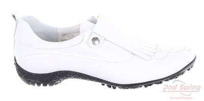 New Womens Golf Shoe Walter Genuin Dahlia 9 White MSRP $299 365/10