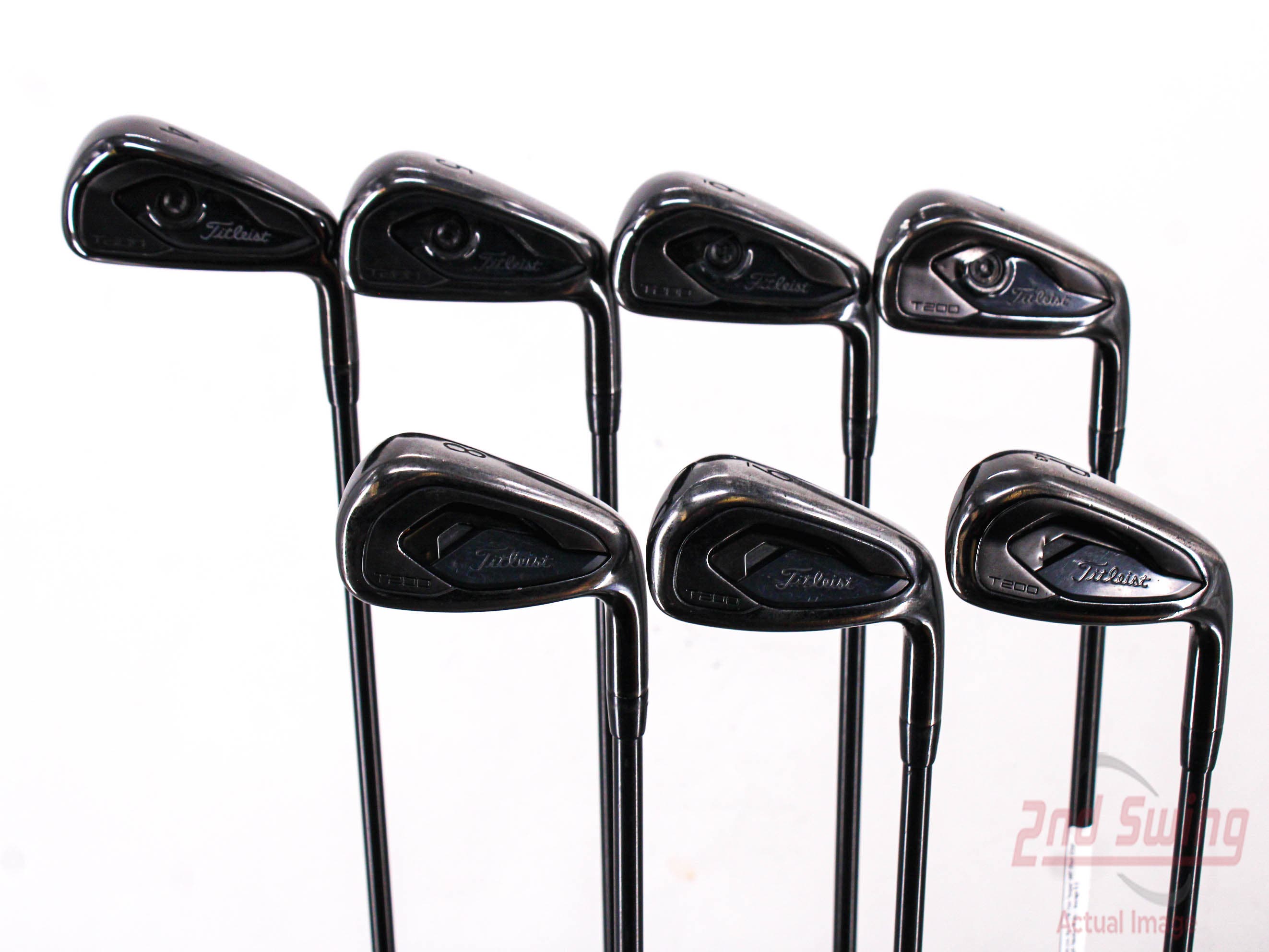 Titleist T200 Black Iron Set (D-22329066821) 2nd Swing Golf