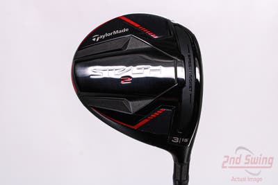 Mint TaylorMade Stealth 2 Fairway Wood 3 Wood 3W 15° Fujikura Ventus Red TR 6 Graphite Stiff Right Handed 43.5in