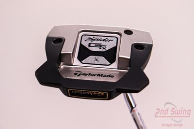 Mint TaylorMade Spider GTx Single Bend Silver/White Putter Right Handed 35.0in