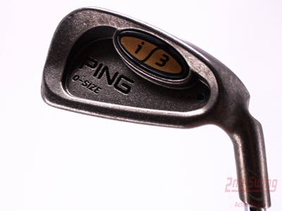 Ping i3 Oversize Single Iron 4 Iron Stock Steel Shaft Steel Stiff Right Handed Blue Dot 38.5in