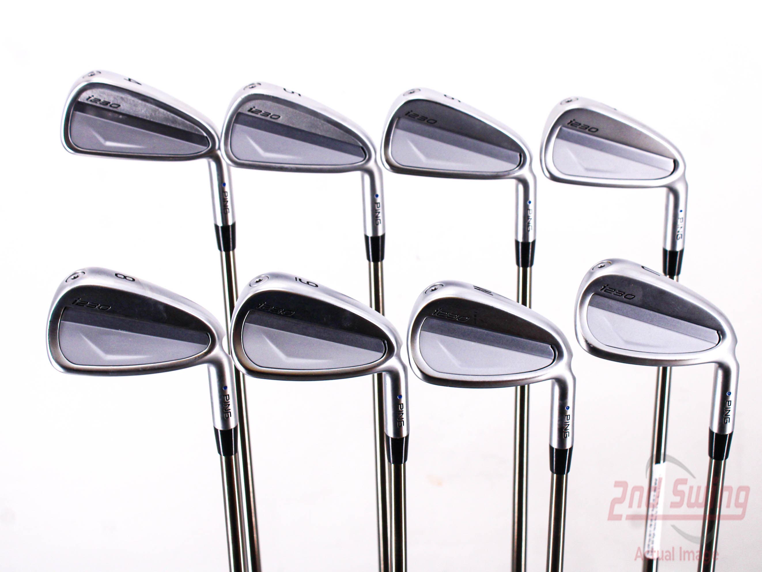 Ping i230 Iron Set 4-PW GW UST Recoil 780 ES SMACWRAP Graphite Stiff Right  Handed Blue Dot 39.0in