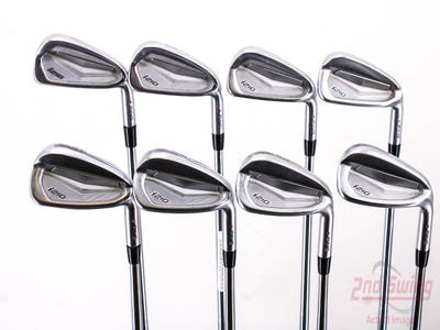 Ping i210 Iron Set 4-PW GW True Temper Dynamic Gold 120 Steel Stiff Right Handed Red dot 38.25in