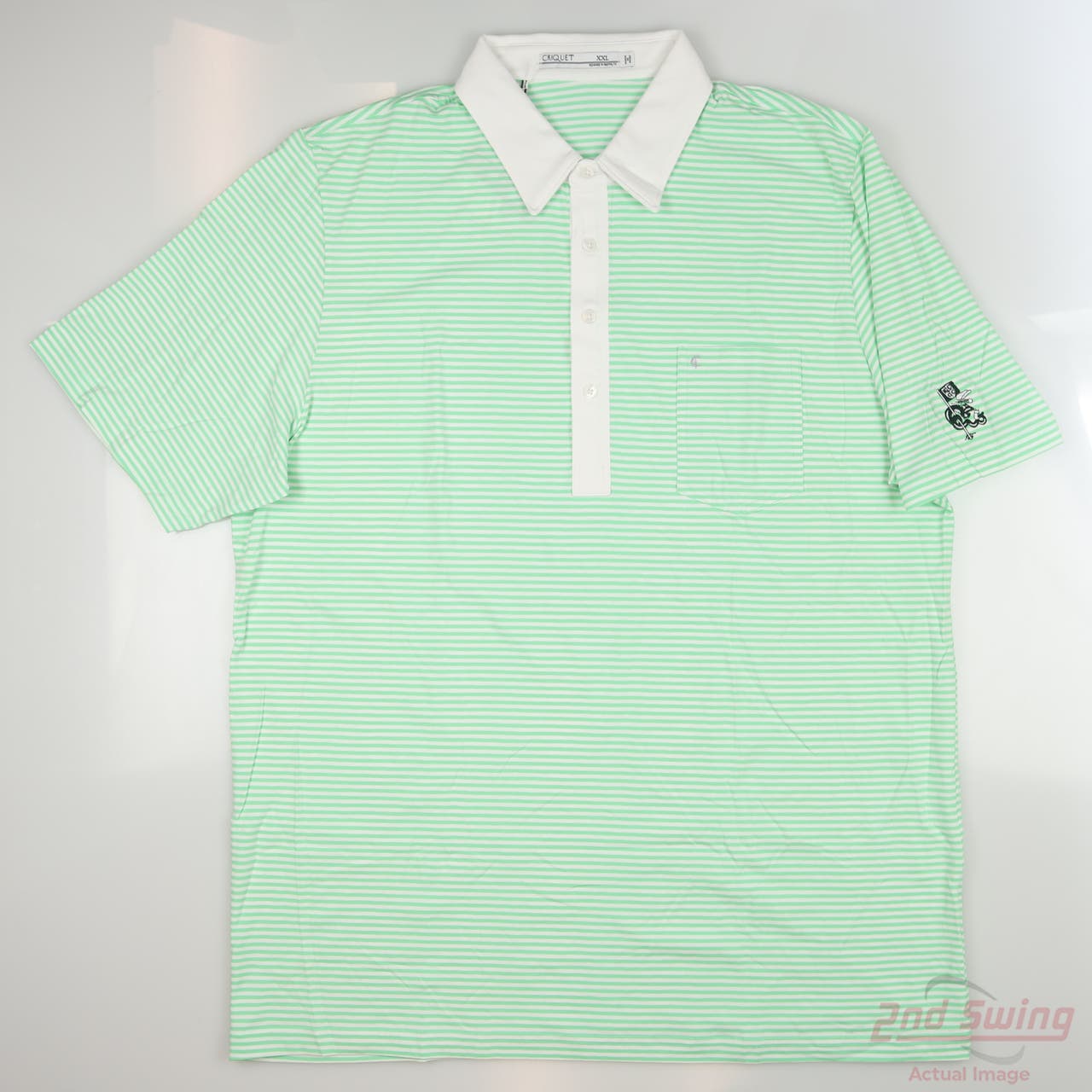 Criquet All Mens Short Sleeve Golf Shirts (D22329103281) 2nd Swing Golf