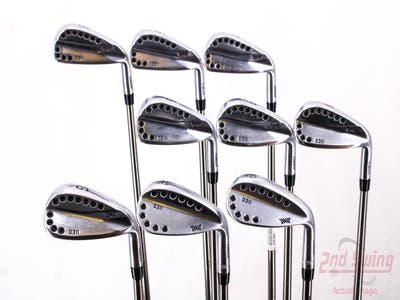 PXG 0311 Chrome Iron Set 5-LW UST Recoil Prototype 95 F3 Graphite Regular Right Handed 38.25in